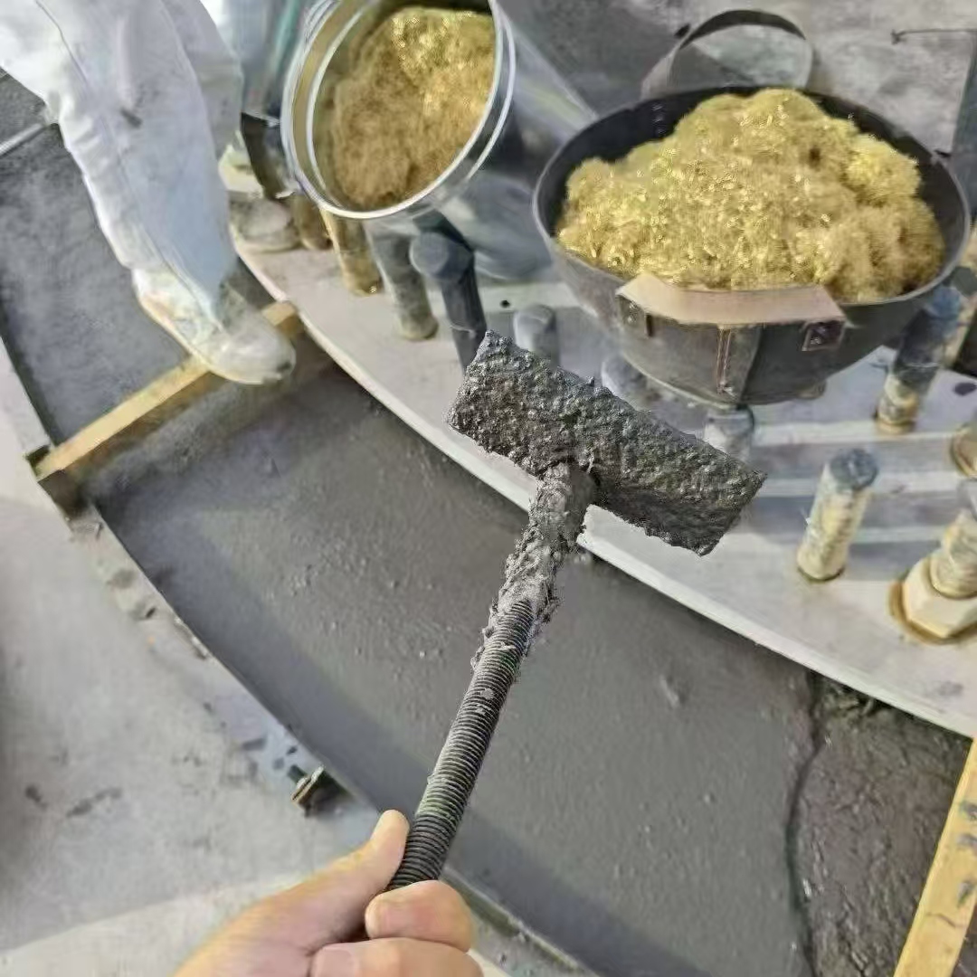 通渭C120钢纤维高强无收灌浆料 轧机压缩机汽轮机发电机锻压设备底座灌浆材料